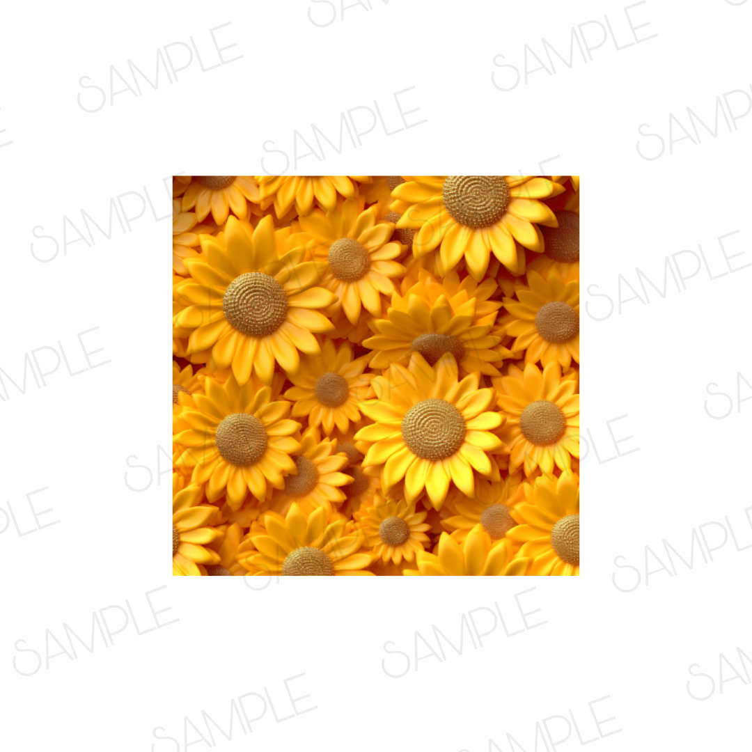3DSUNFLOWER SHEET