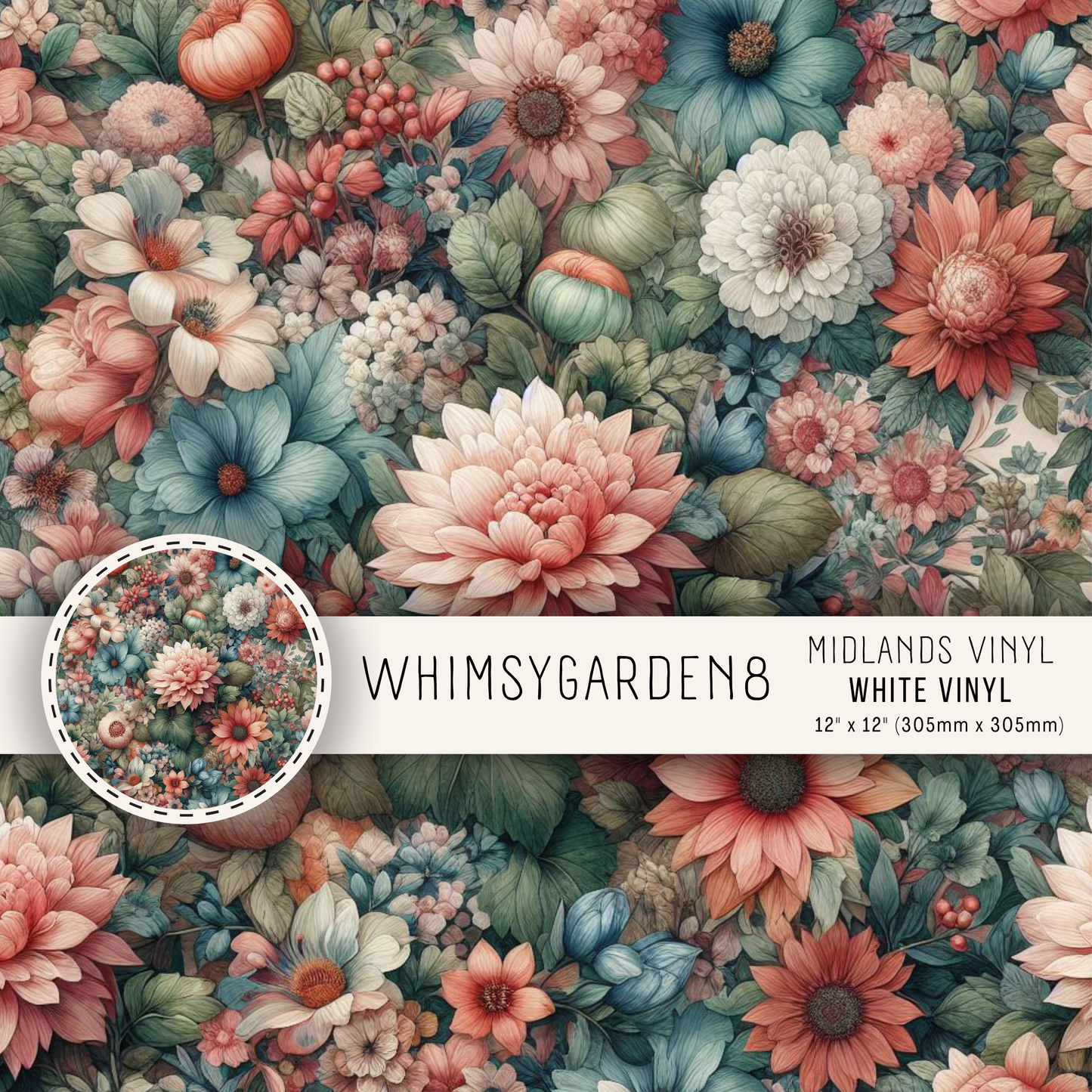 WHIMSY GARDEN COLLECTION - ASSORTED PATTERNS