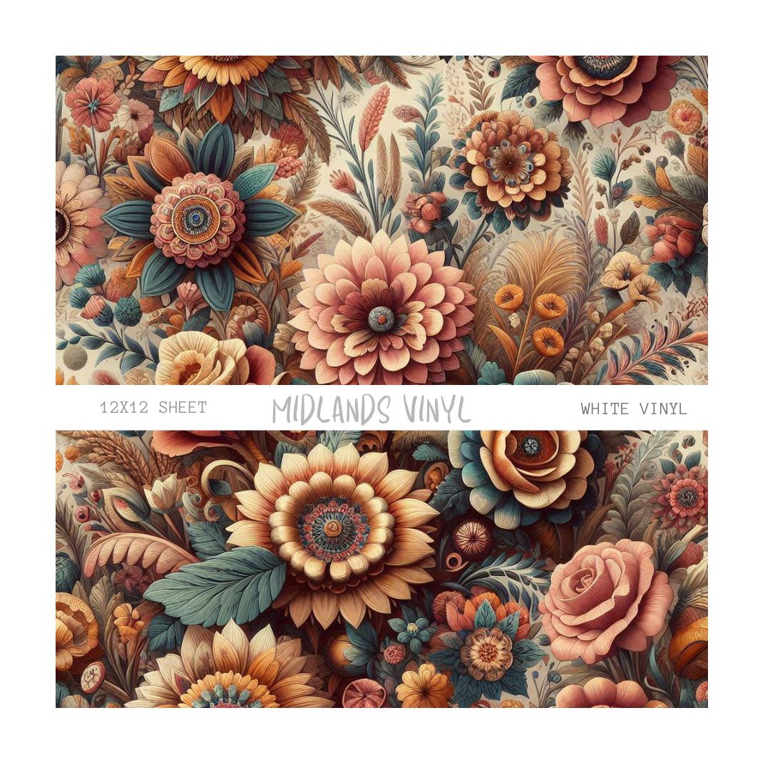 BOHO FLORAL DIGITAL COLLECTION - ASSORTED PATTERNS