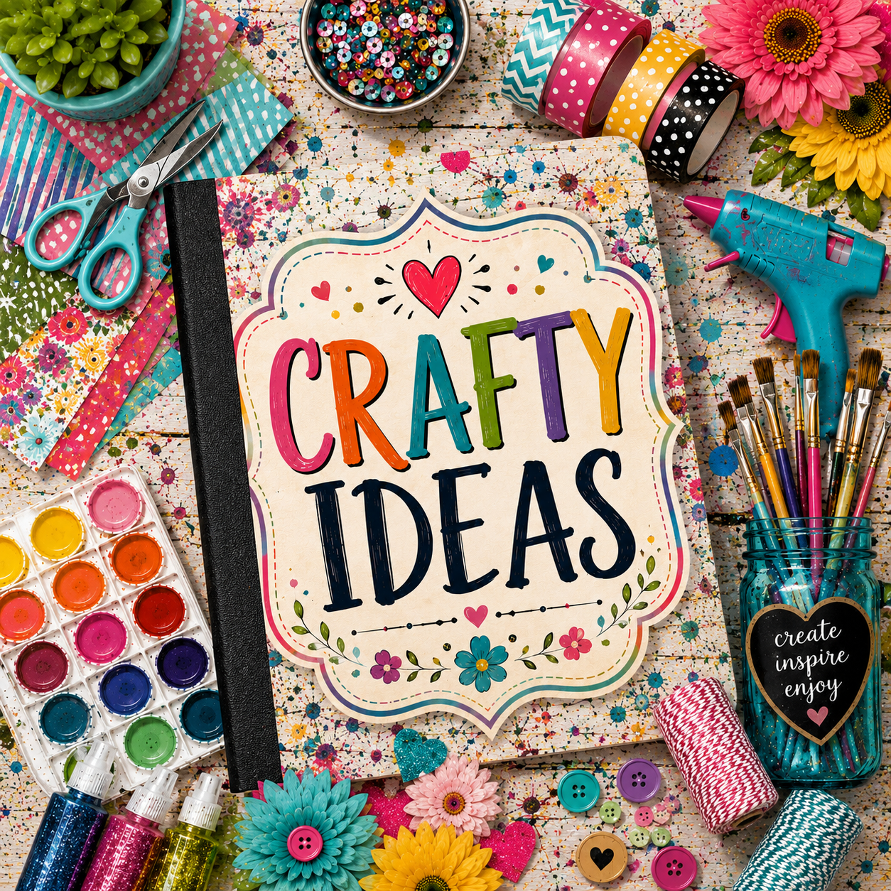 CRAFT IDEAS COMPOSITION NOTEBOOK