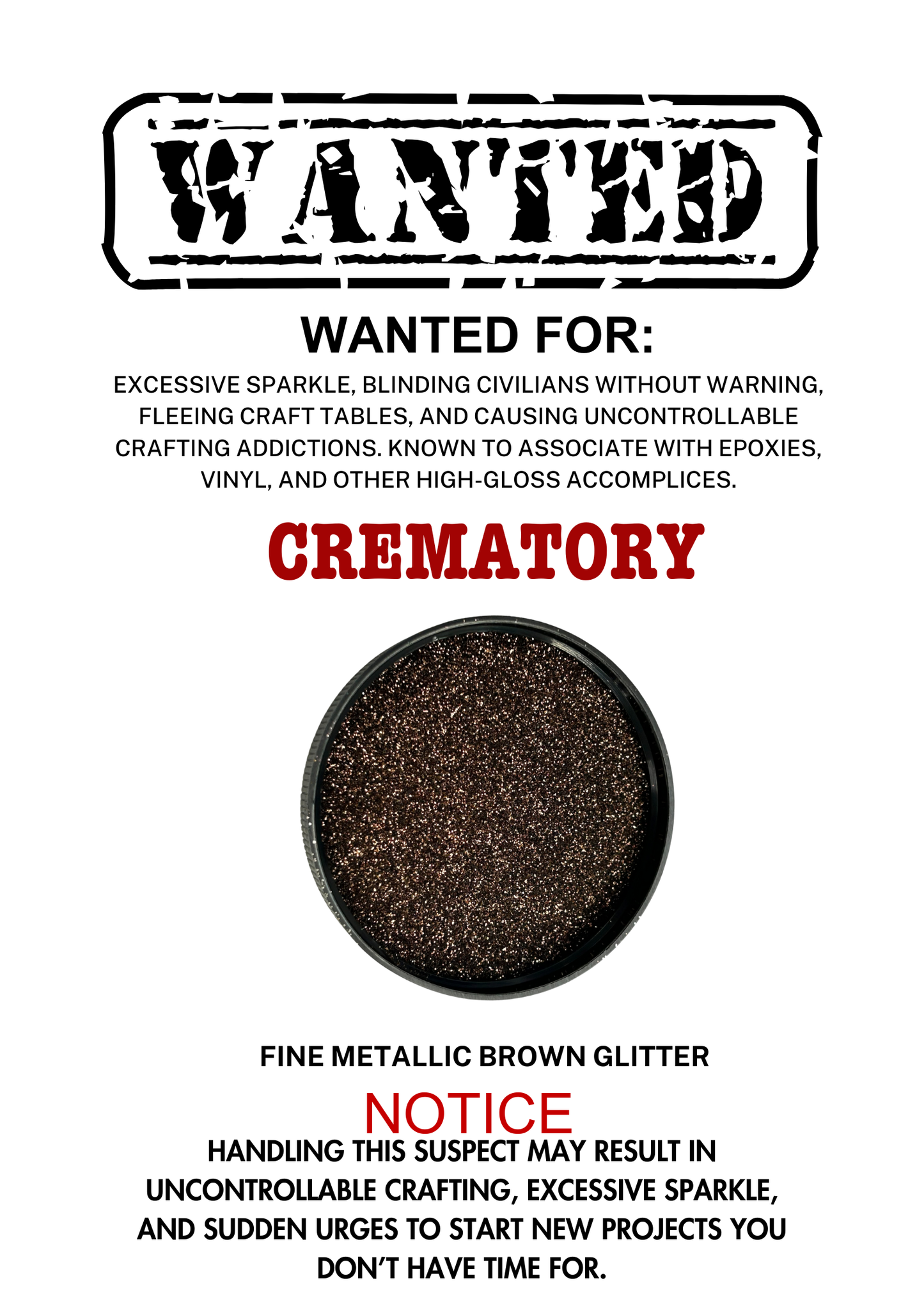 Crematory – Brown Metallic Fine Cut