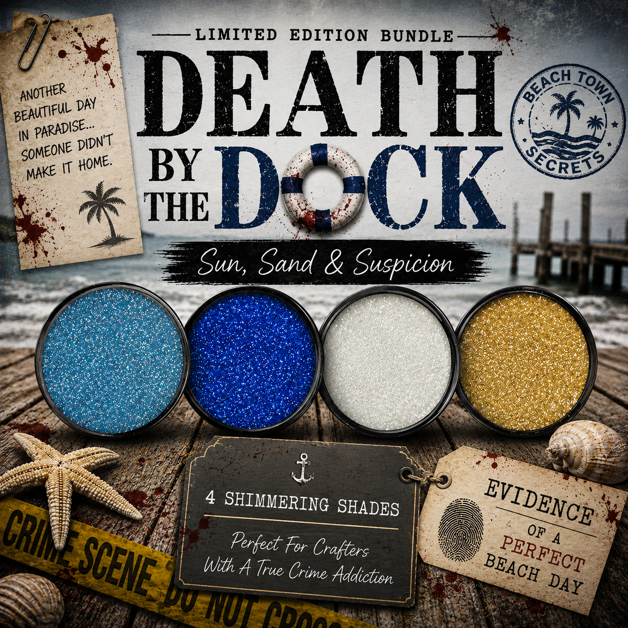DEATH BY THE DOCK GLITTER BUNDLE - LIMITED