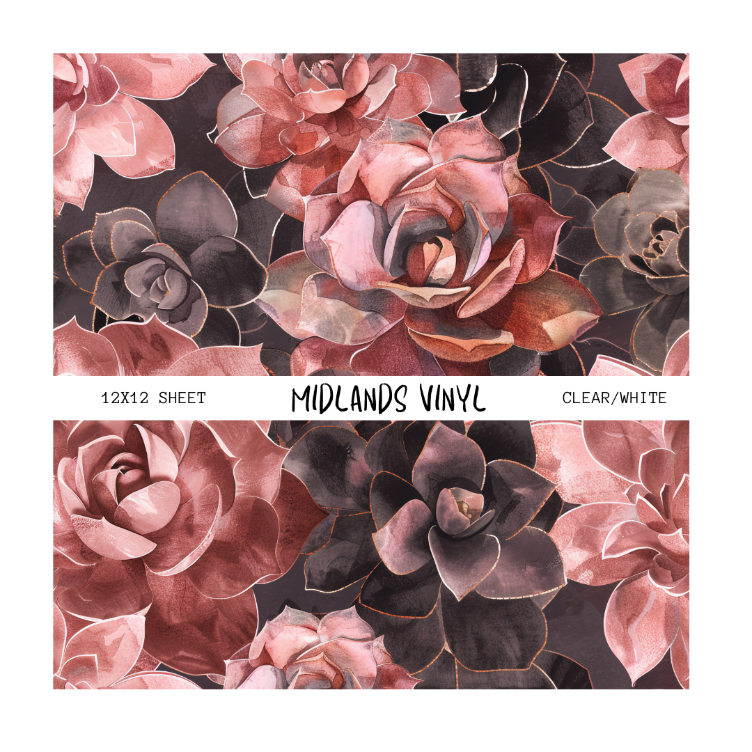 DUSTYROSE W/ELEMENT SHEET - ASSORTED PATTERNS