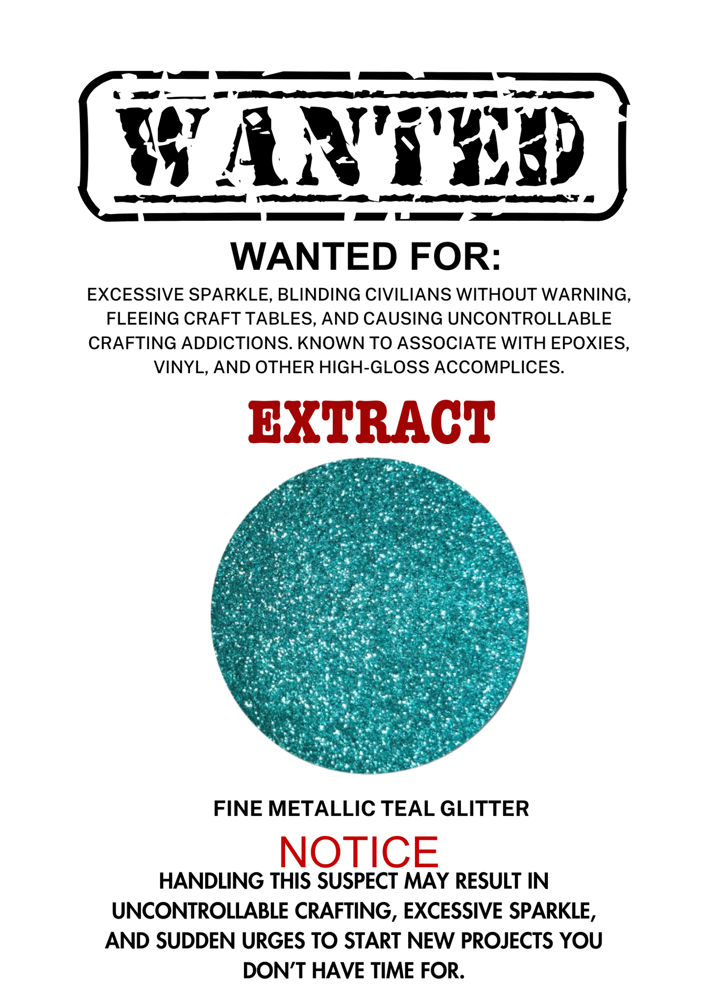 Extract - Teal Metallic Fine