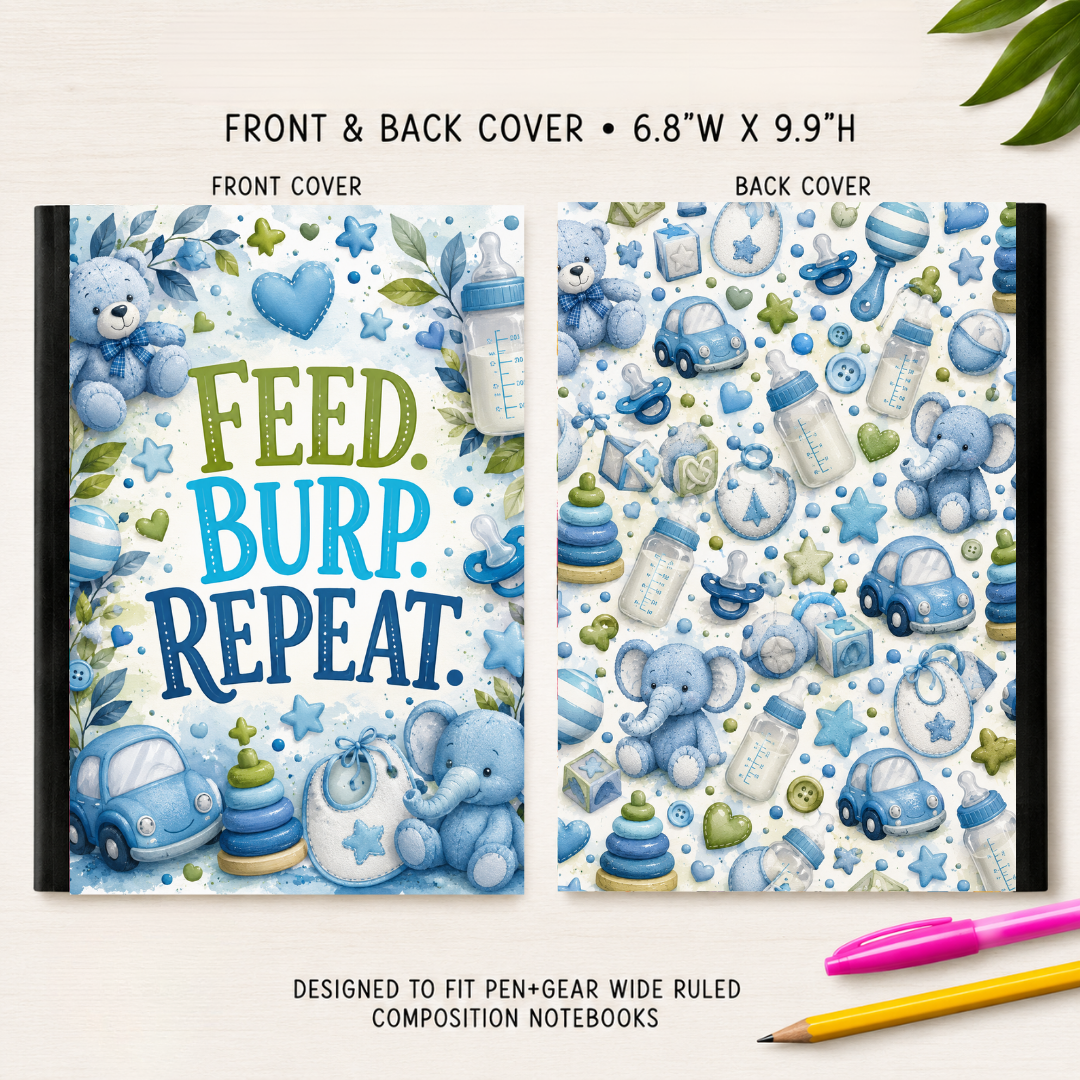 FEED (BOY) COMPOSITION NOTEBOOK VINYL