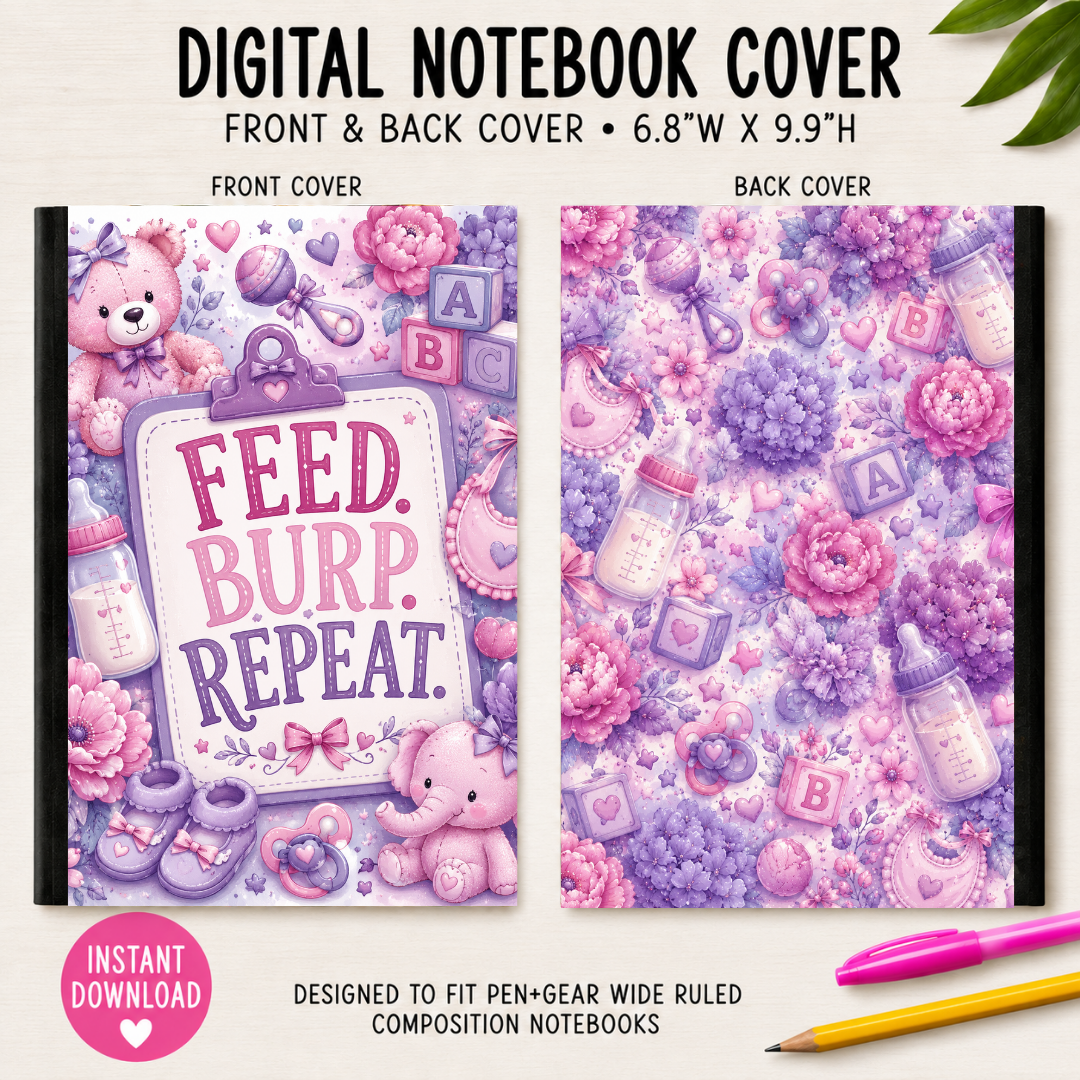 FEEDER (GIRL) - DIGITAL NOTEBOOK COVERS