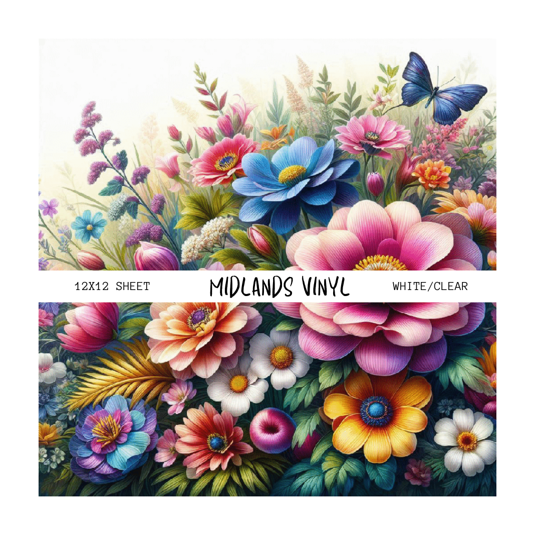 FLOWER GARDEN - ASSORTED PATTERNS