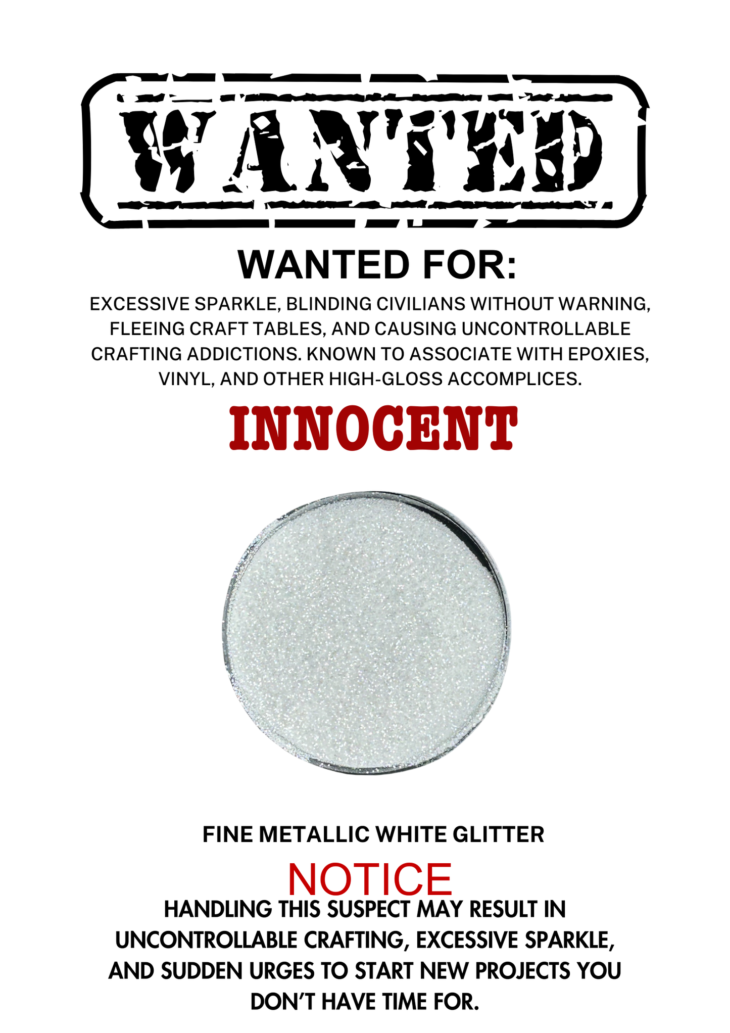 Innocent – White Metallic Fine (Pure White)