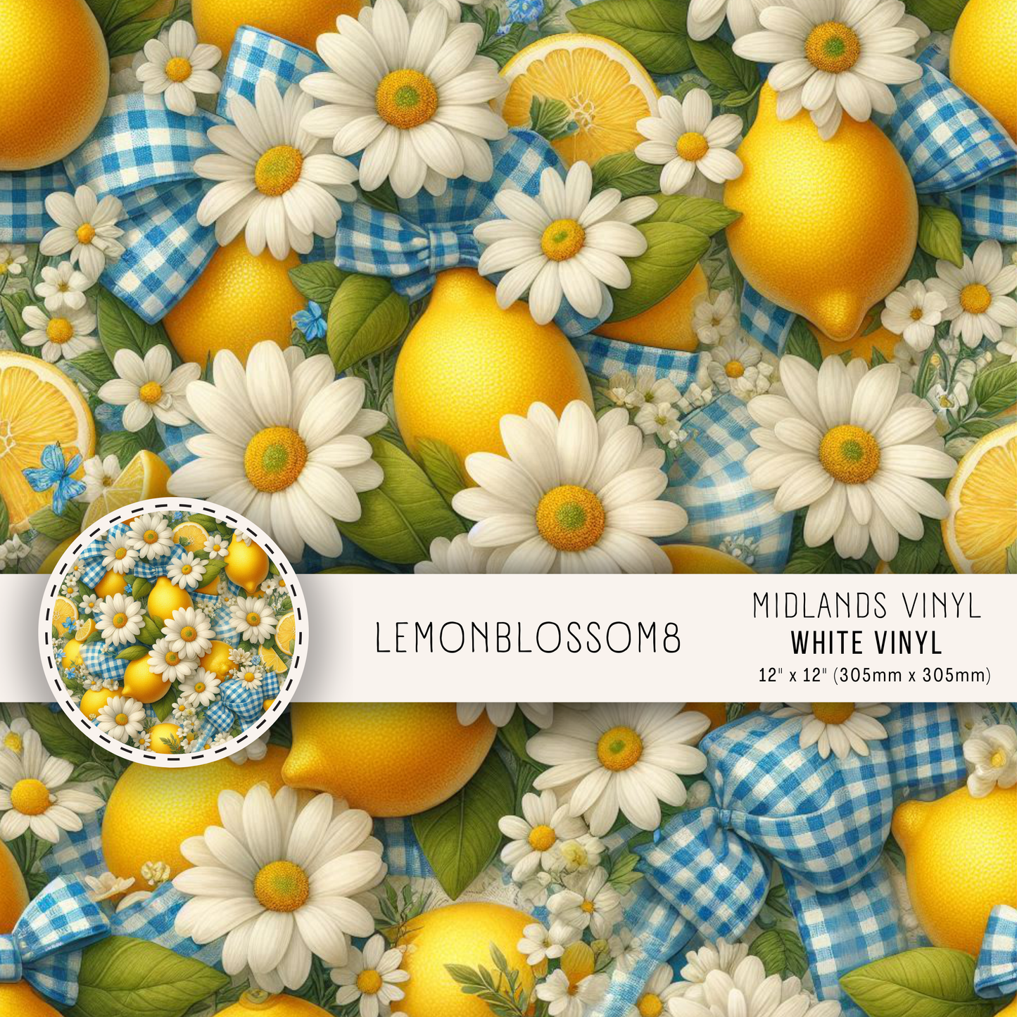 LEMON BLOSSOM COLLECTION - ASSORTED PATTERNS/SIZES