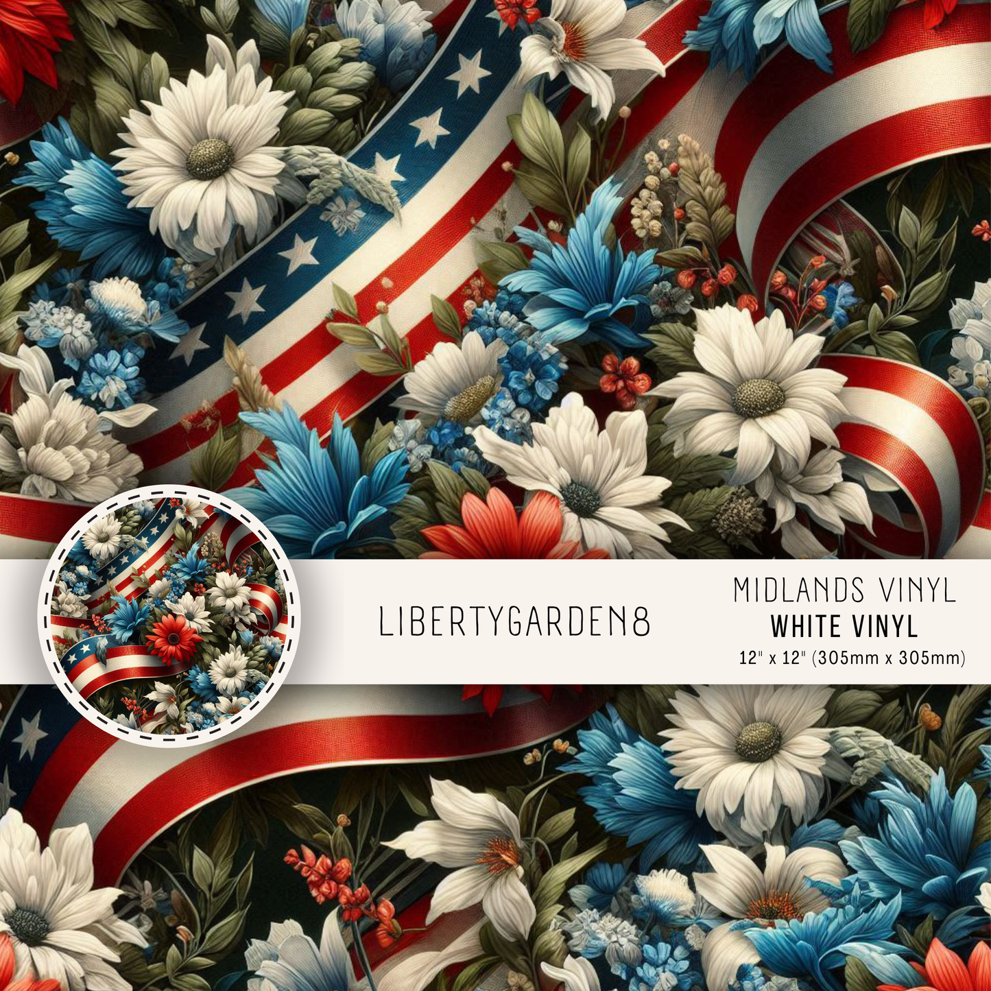 LIBERTY GARDEN COLLECTION - ASSORTED PATTERNS/SIZES