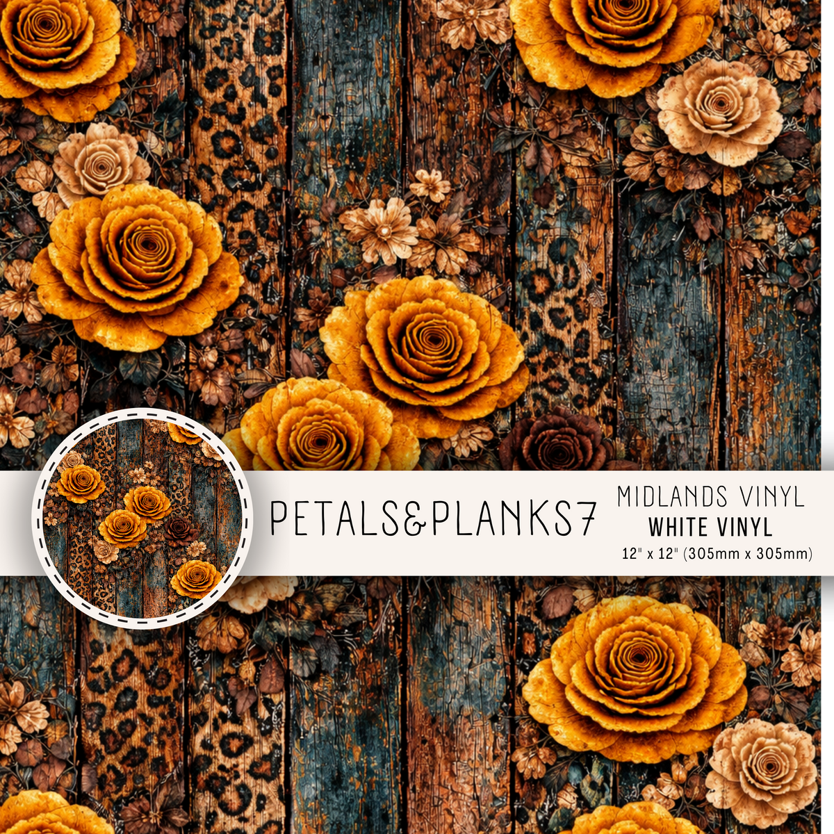 PETALS & PLANKS COLLECTION - ASSORTED PATTERNS