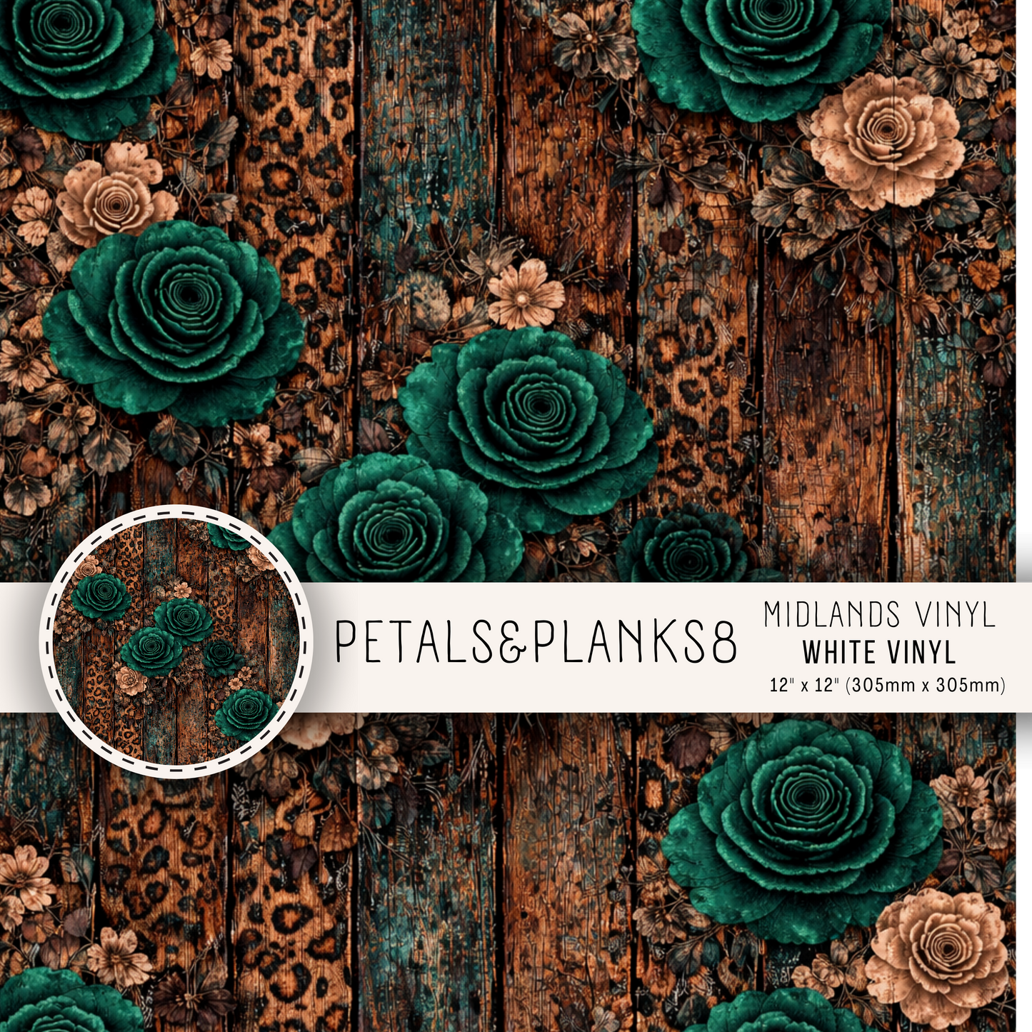 PETALS & PLANKS COLLECTION - ASSORTED PATTERNS