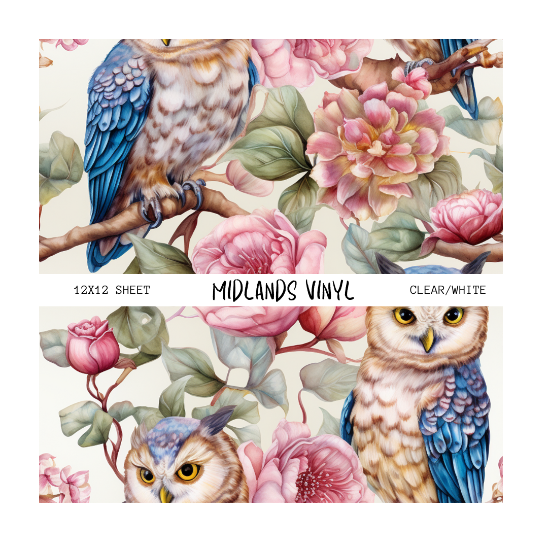 PINK OWL - ASSORTED PATTERNS