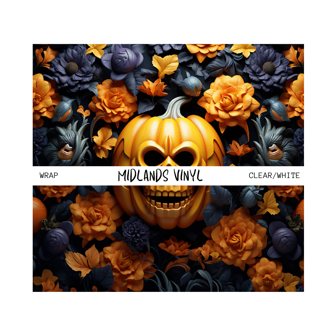 PUMPKINJACK2 TUMBLER WRAP