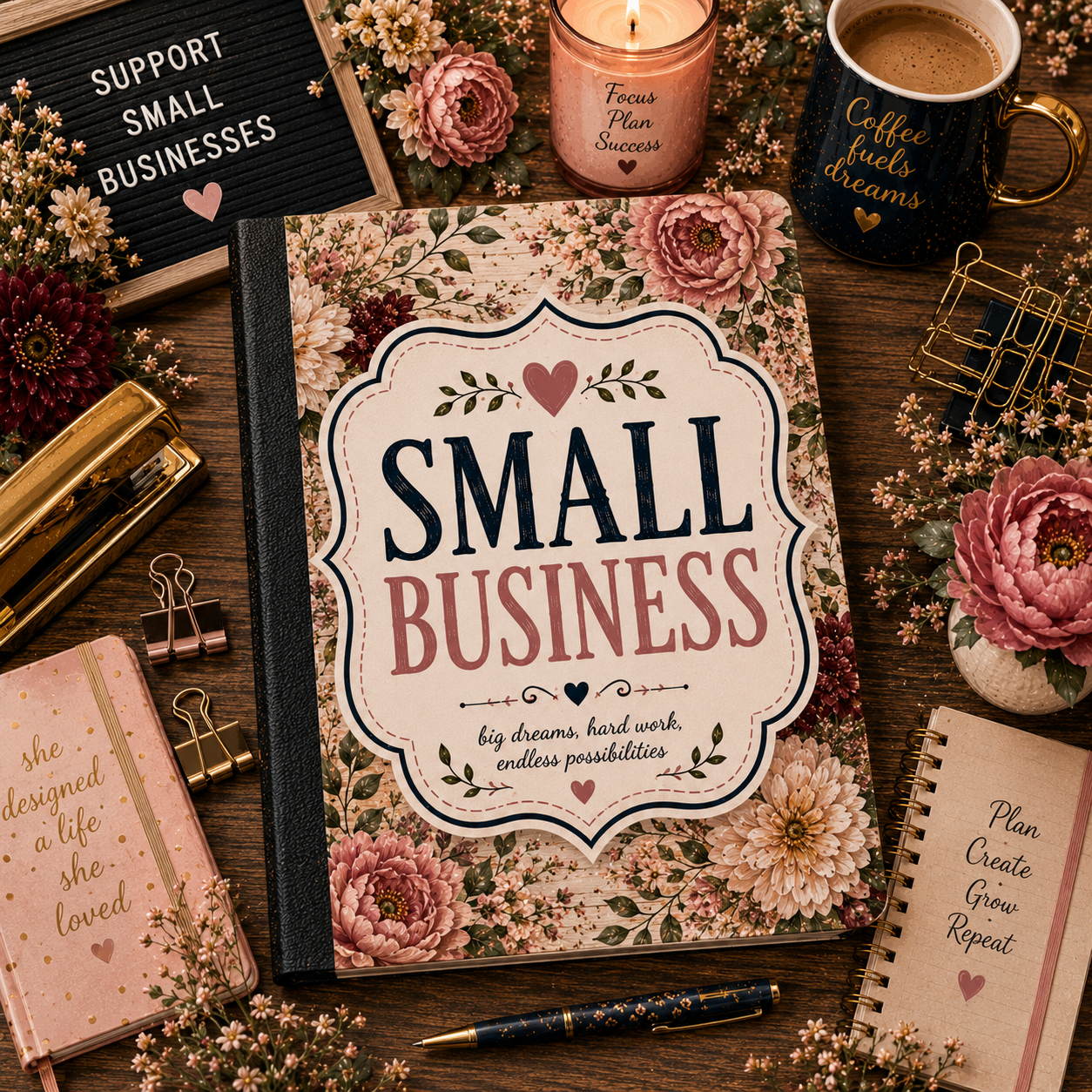 SMALL BUSINESS COMPOSITION NOTEBOOK