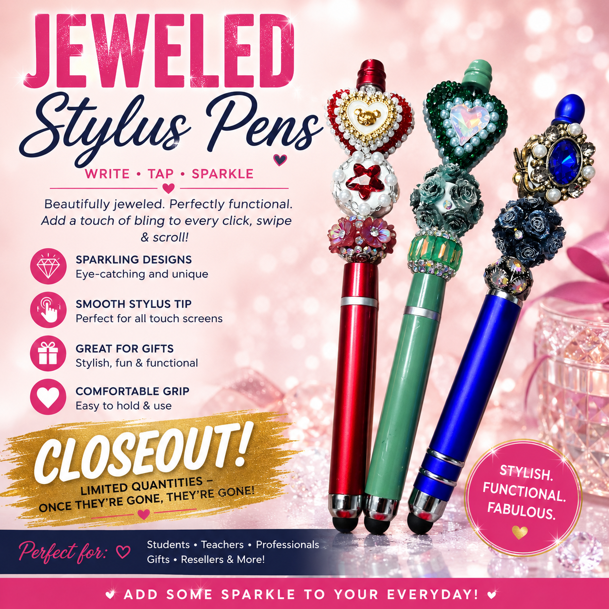 STYLUS PENS - CLOSEOUT ITEM