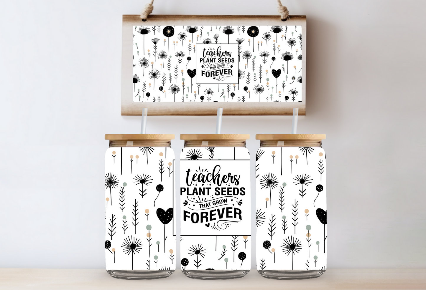 TEACHER UVDTF WRAP