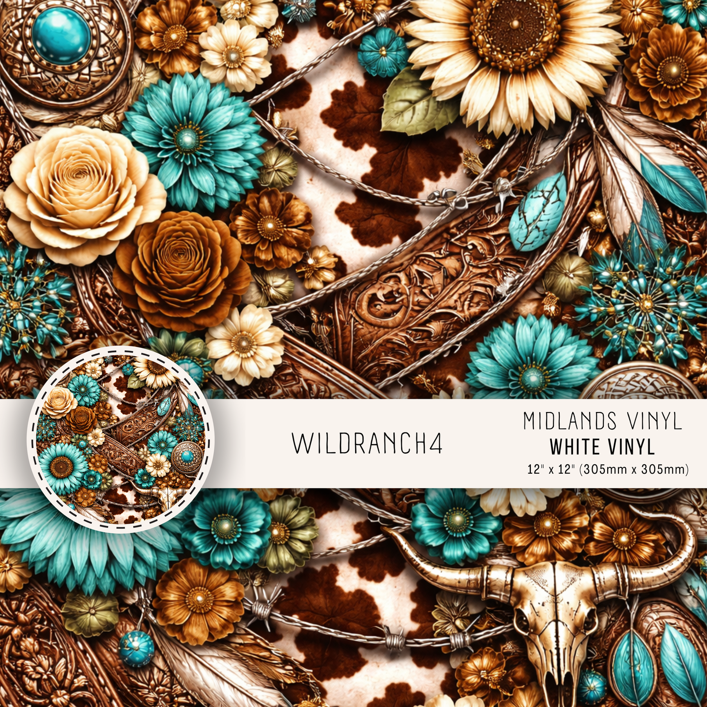 WILD RANCH COLLECTION - ASSORTED PATTERNS/SIZES