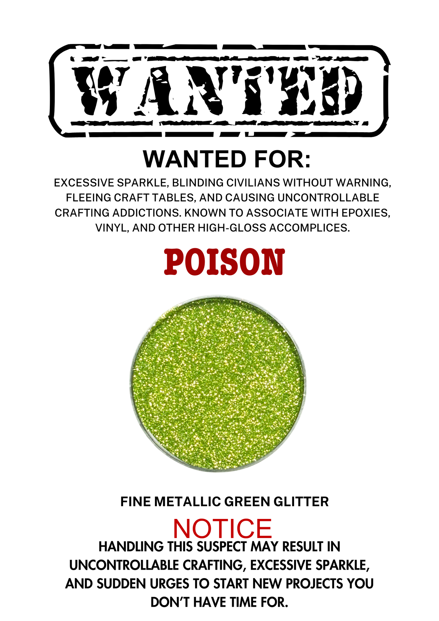 Poison – Green Metallic Fine