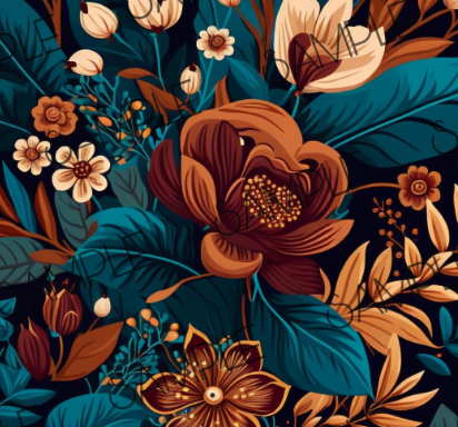BROWN TEAL TUMBLER WRAP
