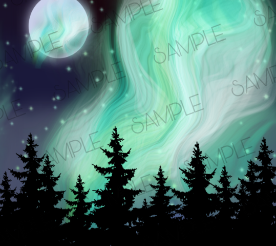 NORTHERN LIGHTS TUMBLER WRAP