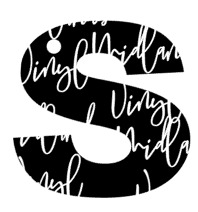 Letter S Keychain Acrylic Blank (Mermaid Cut File Included)