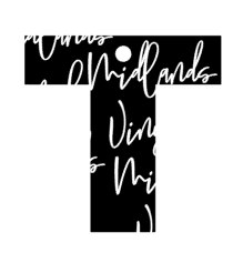 Letter T Keychain Acrylic Blank (Mermaid Cut File Included)