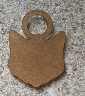 Cat Head Straw Charm