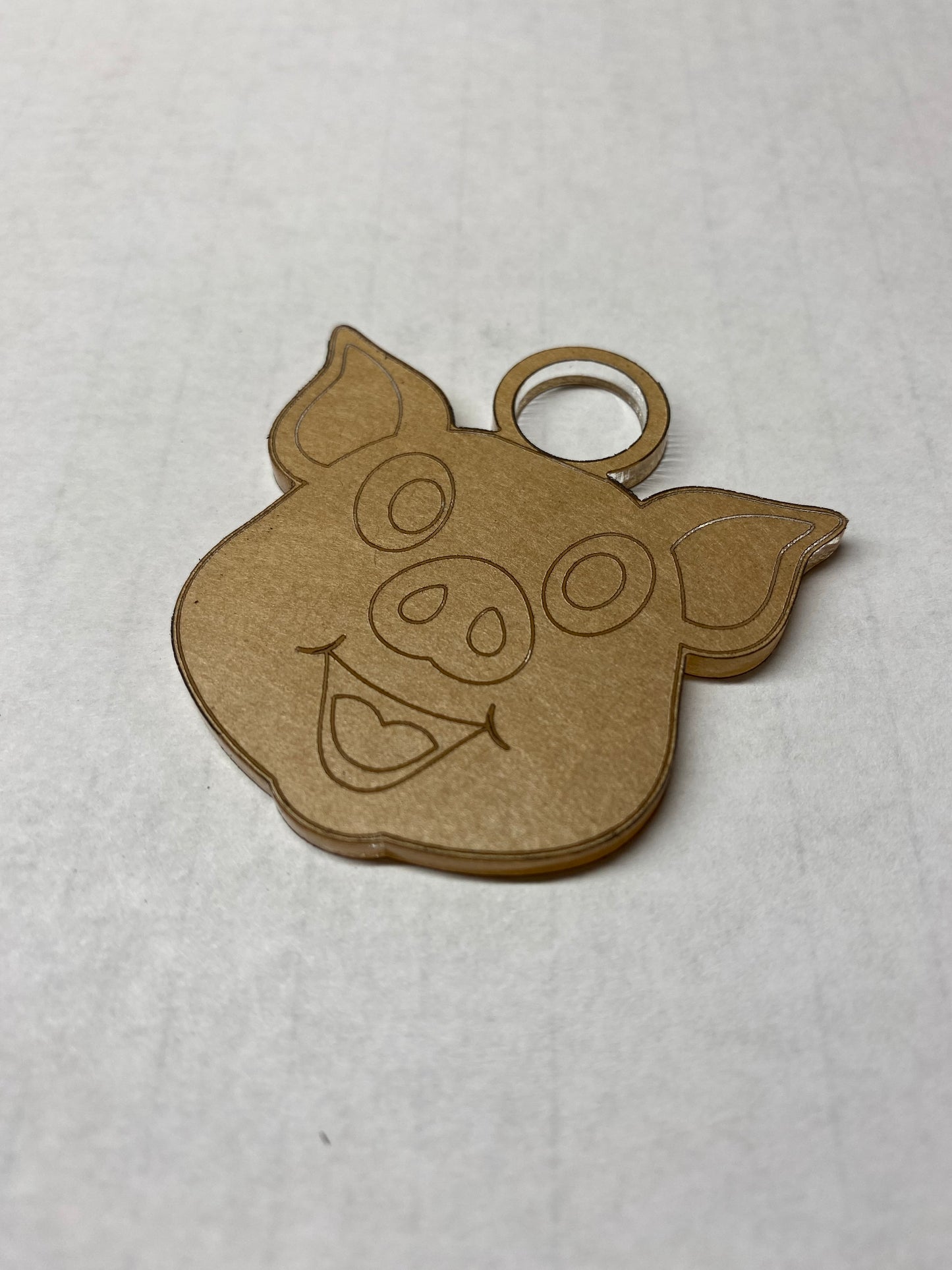 Pig Straw Charm