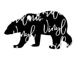 Mama Bear Keychain Acrylic Blank