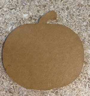 Pumpkin Badge Reel Acrylic Blank – Midlands Vinyl