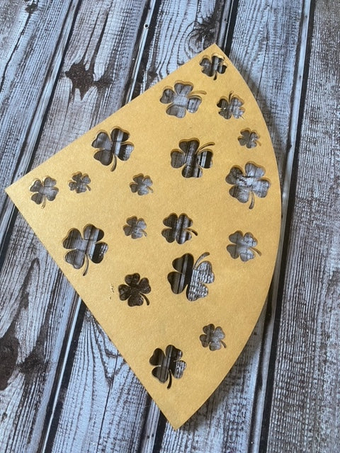Shamrock Bleaching Stencil