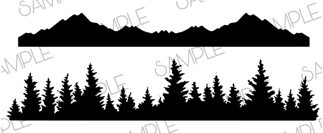 NIGHT AT THE LAKE SVG