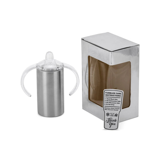 12 oz Straight Sippy Tumbler
