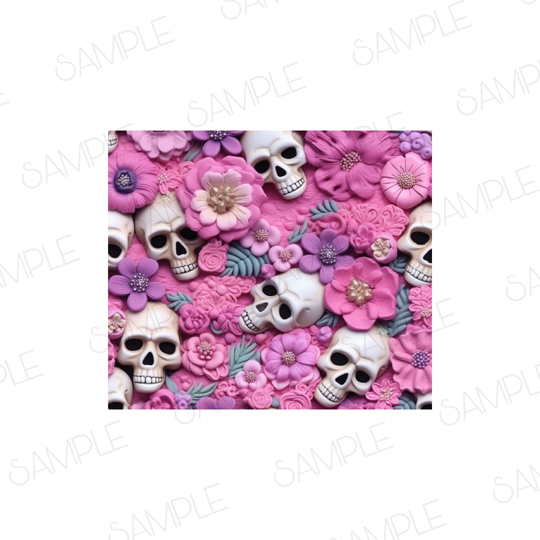 3DPASTELSKULL WRAP