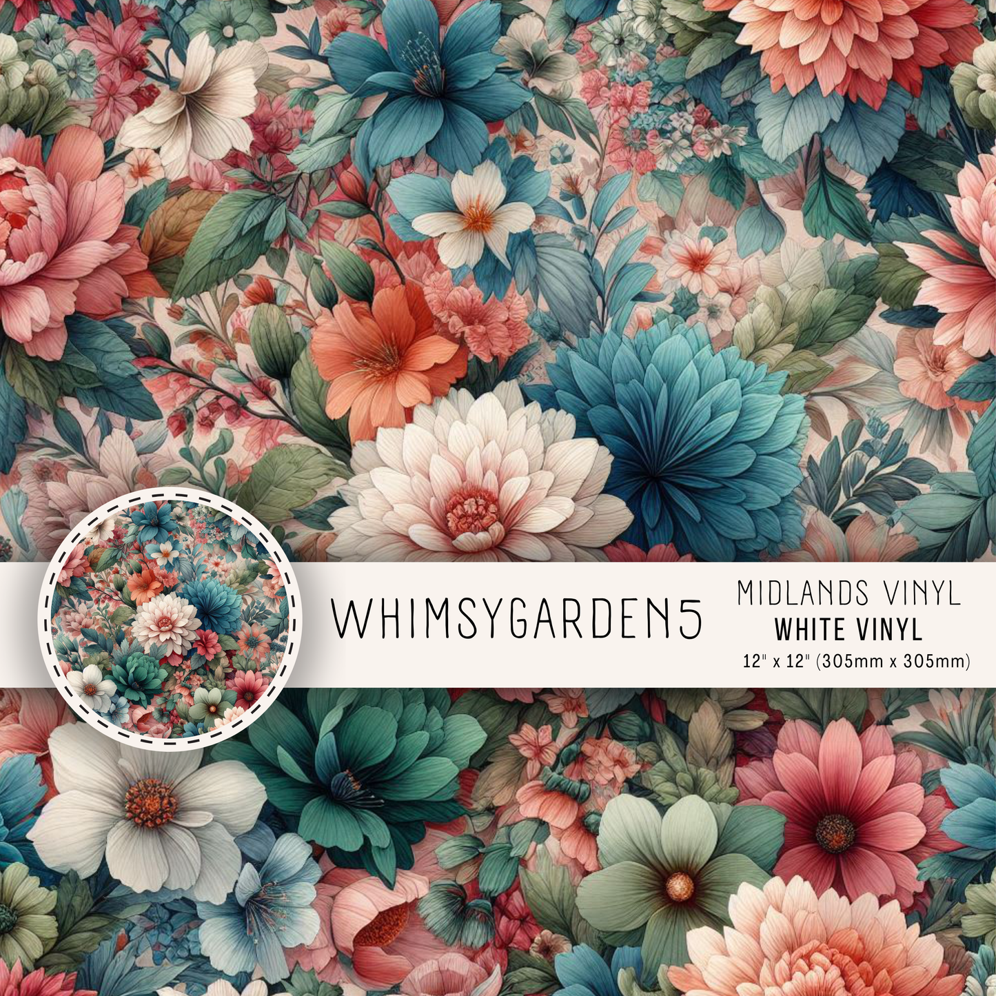 WHIMSY GARDEN COLLECTION - ASSORTED PATTERNS