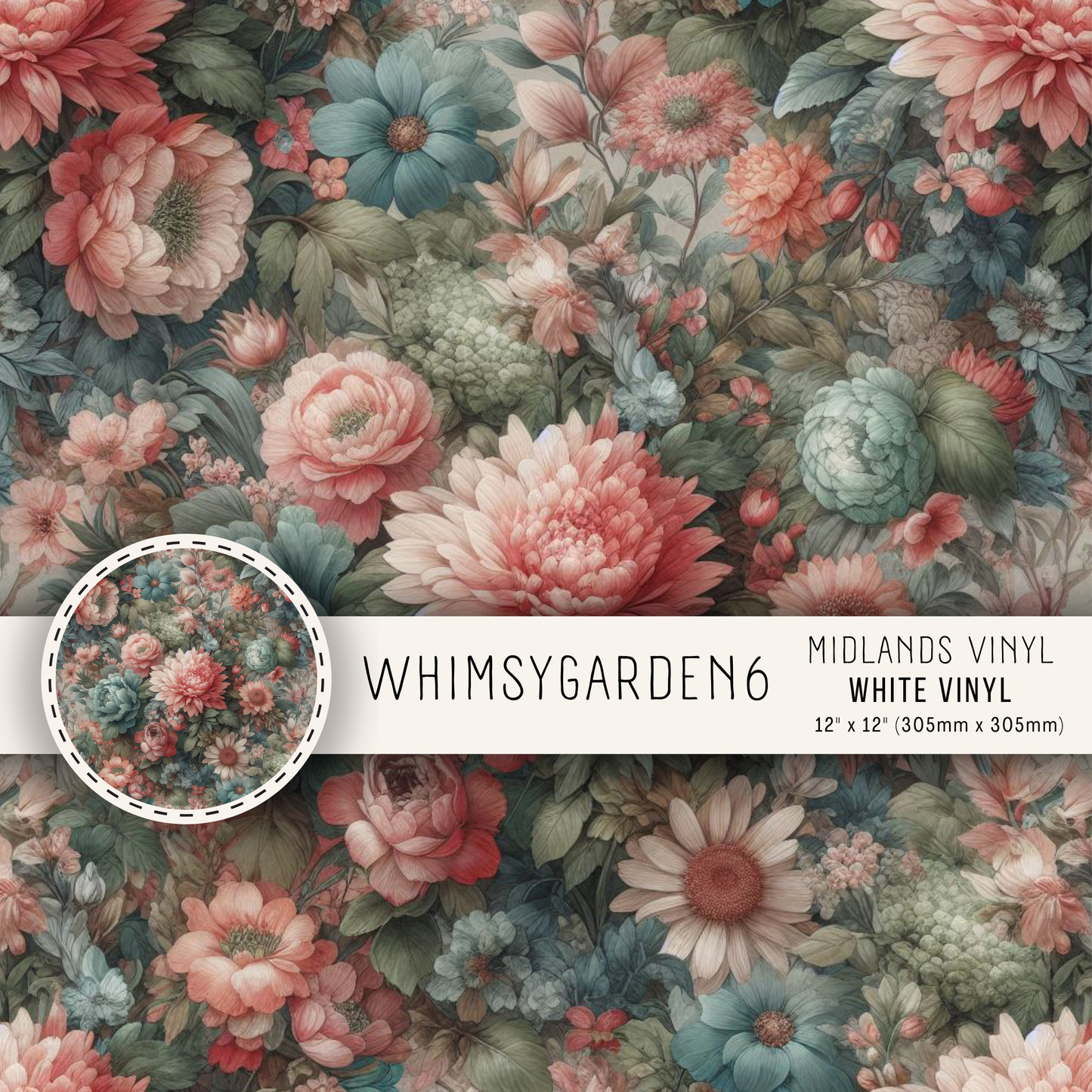 WHIMSY GARDEN COLLECTION - ASSORTED PATTERNS
