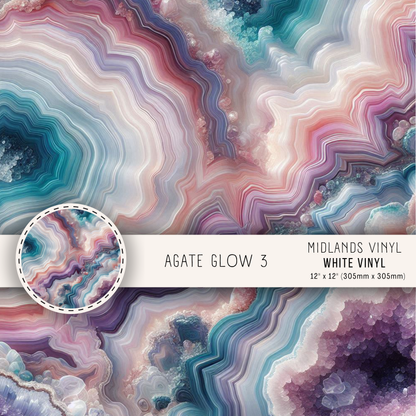 AGATE GLOW COLLECTION - ASSORTED PATTERNS/SIZES
