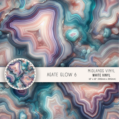 AGATE GLOW COLLECTION - ASSORTED PATTERNS/SIZES