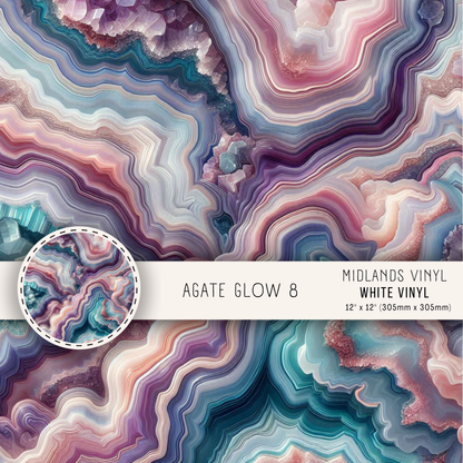 AGATE GLOW COLLECTION - ASSORTED PATTERNS/SIZES