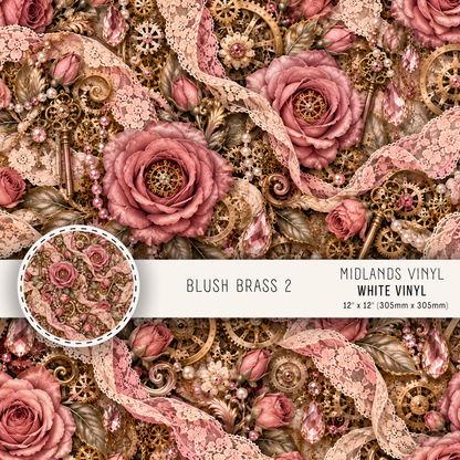 BLUSH BRASS COLLECTION - ASSORTED SIZES/PATTERNS