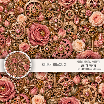 BLUSH BRASS COLLECTION - ASSORTED SIZES/PATTERNS