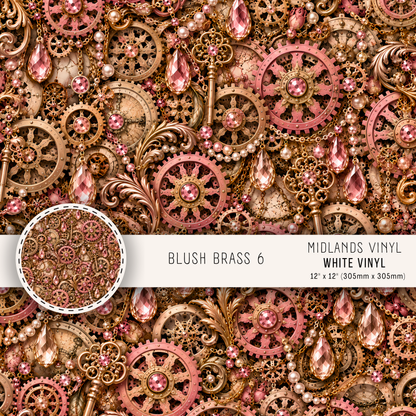 BLUSH BRASS COLLECTION - ASSORTED SIZES/PATTERNS
