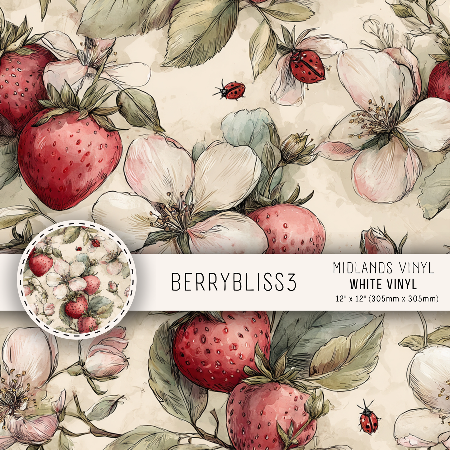 BERRY BLISS COLLECTION - ASSORTED PATTERNS