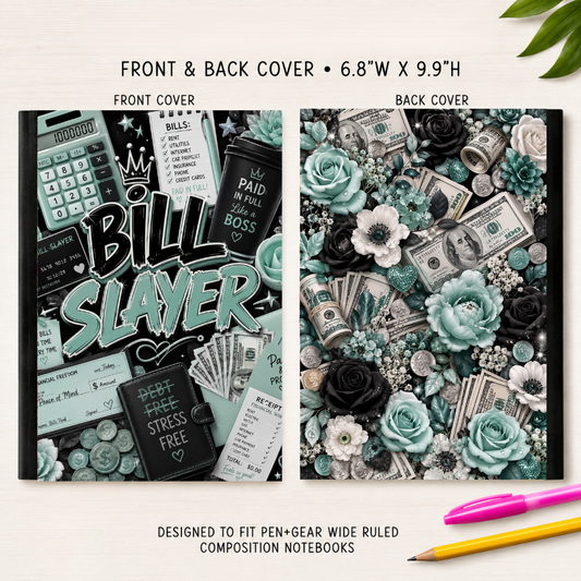 BILL SLAYER COMPOSITION NOTEBOOK VINYL
