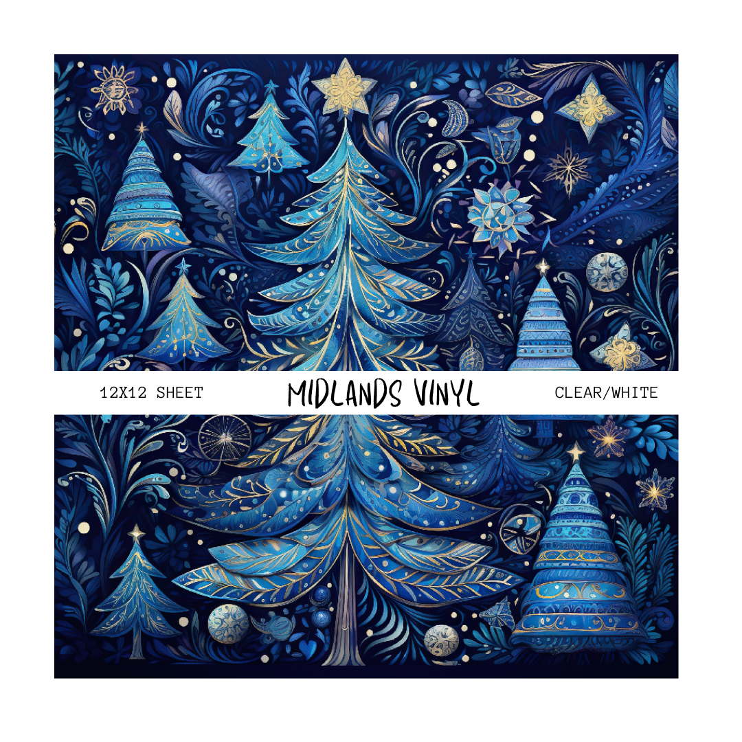 BLUE CHRISTMAS - ASSORTED PATTERNS