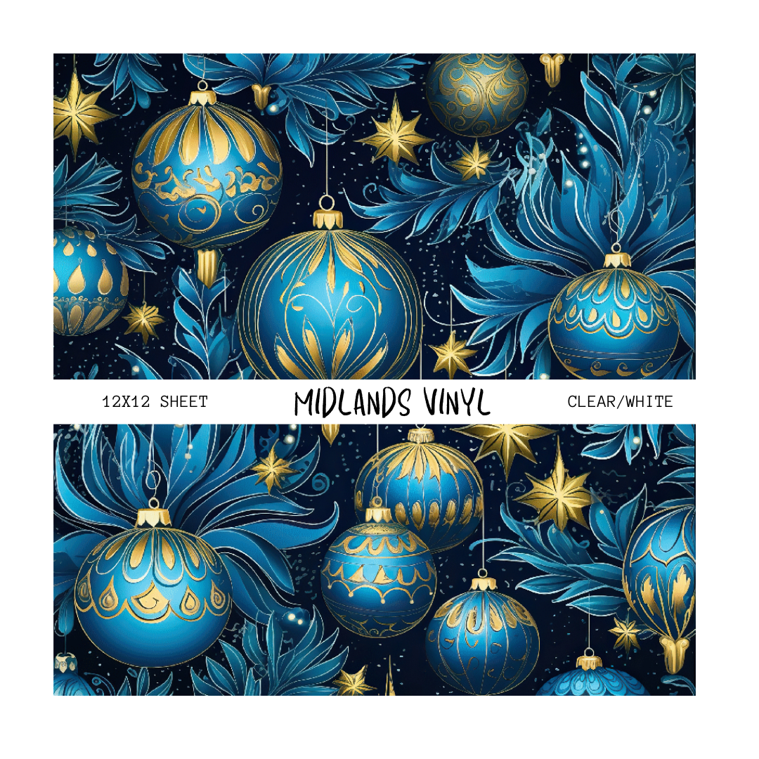 BLUE CHRISTMAS - ASSORTED PATTERNS