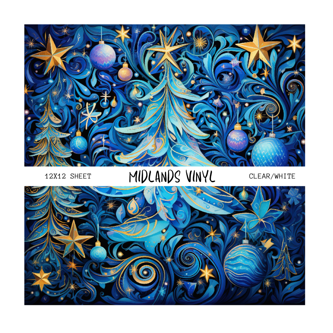 BLUE CHRISTMAS - ASSORTED PATTERNS