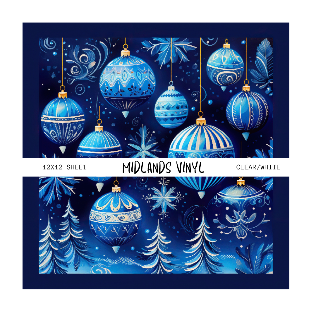 BLUE CHRISTMAS - ASSORTED PATTERNS