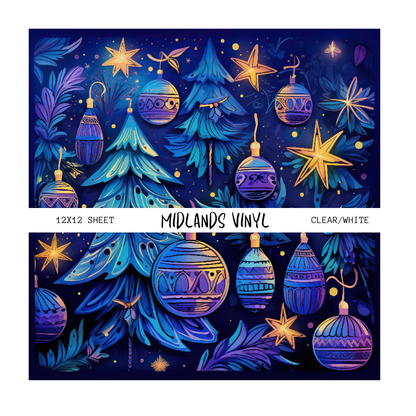 BLUE CHRISTMAS - ASSORTED PATTERNS